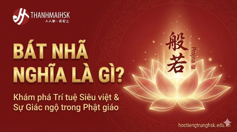 Bát nhã nghĩa là gì và nguồn gốc khái niệm trong tiếng Trung